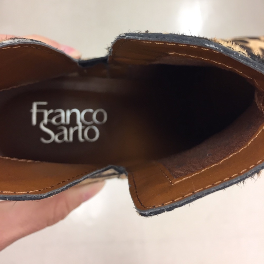 🐆One Size Left Franco Sarto Booties🐆 - Picture 5 of 5